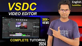 VSDC Video Editor Tutorial in Hindi Updated2024  VSDC Video Editor Complete Tutorial in Hindi [upl. by Croteau]