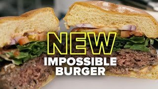 Impossible Burger now impossibly close to the real thing [upl. by Gerg]