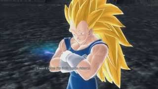 DBZ Raging Blast 2 Majin Vegeta and SSJ3 Vegeta Special Quotes [upl. by Alphonso]