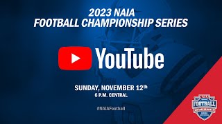 2023 NAIA Football Championship Series Selection Show [upl. by Yesnek]