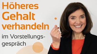 Vorstellungsgespräch So gelingt die perfekte Gehaltsverhandlung [upl. by Ahsienel]