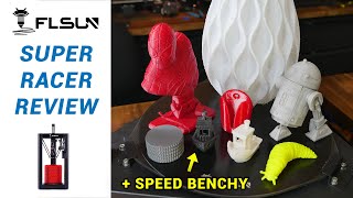 FLsun Super Racer Review A fast and capable delta 3D printer [upl. by Eugnimod335]