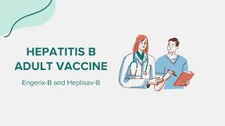 Hepatitis B adult vaccine EngerixB and HeplisavB  Drug Rx Information [upl. by Edyth653]