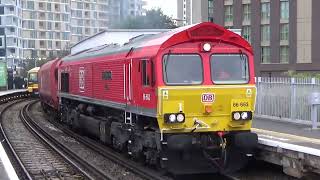 66 653 at Lewisham 10 Oct 24 [upl. by Keane]