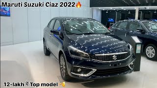 2022 Ciaz Alpha Top model  All features  On road price  marutisuzuki nexa ciaz2022 [upl. by Cord]