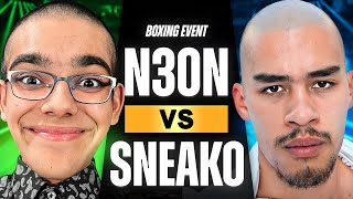 N3ON vs SNEAKO  FULL FIGHT [upl. by Weisburgh]