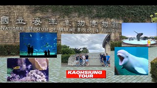 Taiwan Tour  National Museum of Marine Biology and Aquarium  Kaohsiung adventure [upl. by Enaht791]