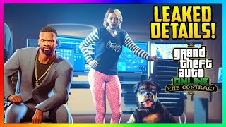 MASSIVE NEW LEAKS  15 Vehicles 4 Agency Locations 3 Weapons Heist GTA Online The Contracts DLC [upl. by Nwahsear779]