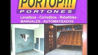 Portones Levadizos desde 1994  Wasap 3487508095  Portopcomar [upl. by Flossi]