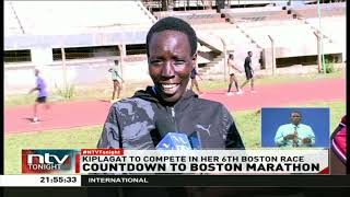 Edna Kiplagat gears herself towards Boston Marathon [upl. by Starkey]