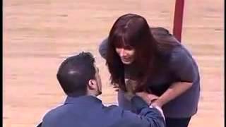 Marriage Proposal Rejected at BasketBall Game [upl. by Eerej]