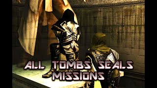 Assassins Creed 2  Remastered   All Tombs Seals Missions [upl. by Nosac]