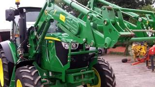 John Deere 6110MC cw JD H310 loader [upl. by Stedmann]