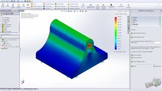 Simulation Solid Works tutorial nederlands dutch HD [upl. by Mays144]