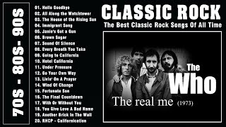 Classic Rock Songs Full Album  Classic Rock 70s 80s 90s  Classic Rock Anthems [upl. by Sunev]