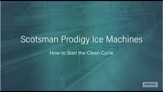 Scotsman Prodigy Plus Ice Machine Cleaning [upl. by Nunciata983]