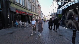 First Impressions inside Nottingham City UK  Shopping District 🇬🇧 [upl. by Janus838]