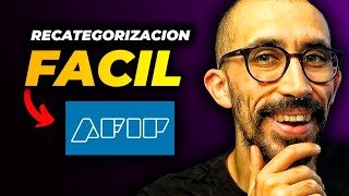 Cómo HACER la RECATEGORIZACIÓN de MONOTRIBUTO 2023 [upl. by Kcirad]