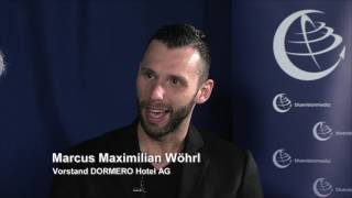 ITB Interviews 2017  Marcus Maximilian Wöhrl von den Dormero Hotels [upl. by Steffen]