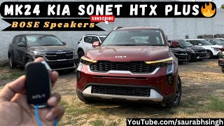 Kia Sonet HTX Plus MK24 Launched  New Features With BOSE speakers❤️Kia Sonet Diesel Manual HTX [upl. by Yrahca]