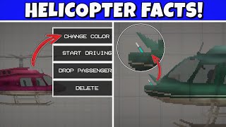 ✅️ 5 SECRET FACTS about the HELICOPTER – Melon Playground UPDATE 260 [upl. by Eiddam]