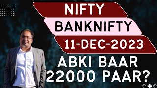 Nifty Prediction and Bank Nifty Analysis for Monday  11 December 2023  Bank Nifty Tomorrow [upl. by Bruns452]