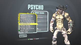 Borderlands 2  Krieg the Psychos Gearbox Community Day 2013 Head and Skin [upl. by Ardet]