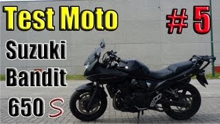 Test Moto 5  Bandit 650 S [upl. by Eddi]