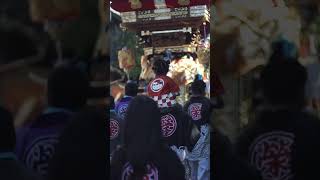 2024年 大宮八幡宮秋祭り 昼宮 栄町屋台 町回り 20241013 三木市 屋台 神輿 shorts [upl. by Gerdy]