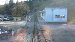 Standseilbahn 942401 Rheineck  Walzenhausen Bergfahrt  funicular [upl. by Silloh425]