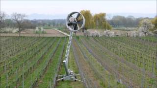 Mobile Windmaschine Frostschutz Schillinger Tow and Blow Video o M [upl. by Imogen916]