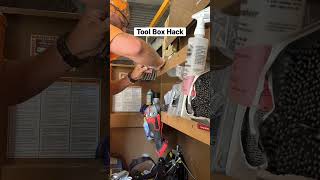 Easy toolbox organization🛠️🪛👍 construction organizing [upl. by Joella]