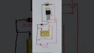 How to makeTIP 120 Battery chargercircuit diagram electronic shortsfeed [upl. by Aonehc]