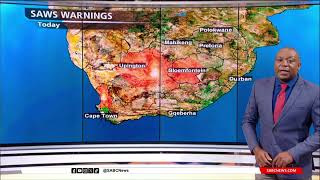 SA Weather Report  16 January 2024 [upl. by Anabahs911]