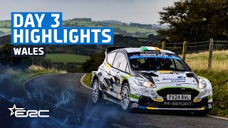 Day 3 Highlights  ERC JDS Machinery Rali Ceredigion 2024 [upl. by Noramac893]