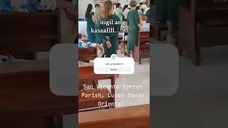 PANOORIN ANG VIRAL NA ITOKASAL sa San Vicente Ferrer Parish Lupon Davao Orientalctto [upl. by Aidin377]