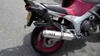 Yamaha TDM 850 met Ixil 2in1 demper [upl. by Ear]