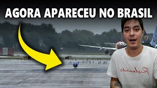 OVNI POUSA EM AEROPORTO E TEM MUITO MAIS  AGORA ATÉ NO BRASIL [upl. by Ahsirtap]