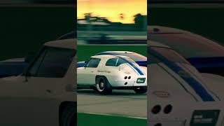 Classic Corvette C2 ’63 vs Modern Muscle Epic Late Night Showdown at Clubman Cup Race [upl. by Anhavas125]