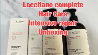 Loccitane complete Hair Care  intensive repair range [upl. by Durand]