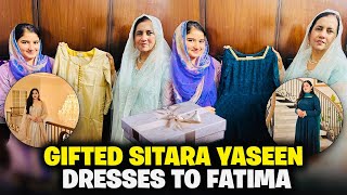 Surprised Fatima With Sitara Yaseen Dresses  Fatima Reaction amp Feedback on Dress  Malik Waqar Vlog [upl. by Nahaj]