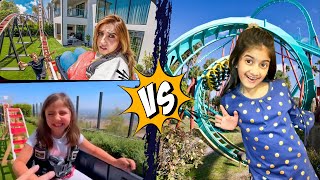 Their Rollercoaster VS MY Rollercoaster 😎 funny comedy [upl. by Eirual285]