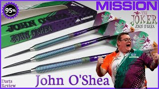 Mission JOHN OSHEA Darts Review  The JOKER [upl. by Saxen]