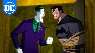 Harley Quinn  The Joker Unmasks Batman  Super Scenes  DC [upl. by Jarnagin]