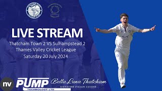 Thatcham Town CC 2nd XI v Sulhampstead and Ufton CC 2nd XI  20 July 2024 [upl. by Telford]