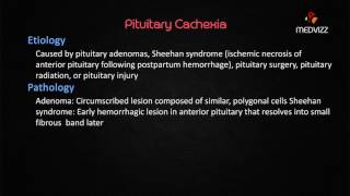 Simmondss Disease Pituitary Cachexia  Case based discussion  Usmle step 1 pathology [upl. by Gorrian]