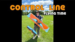 Control Line Flying TimeMcLaren Pathfinder Plane [upl. by Gorga]