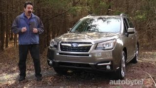 2017 Subaru Forester 25i Touring Test Drive Video Review [upl. by Daryn]