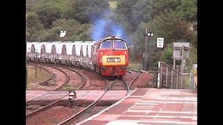 D1015 6G10 Goonbarrow to Fowey Docks Lostwithiel 300802 [upl. by Mcdermott]