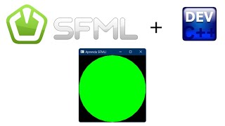 Como instalar SFML BIBLIOTECA GRÁFICA no DevC  SFML amp C  Tutorial 01 [upl. by Etnoek]